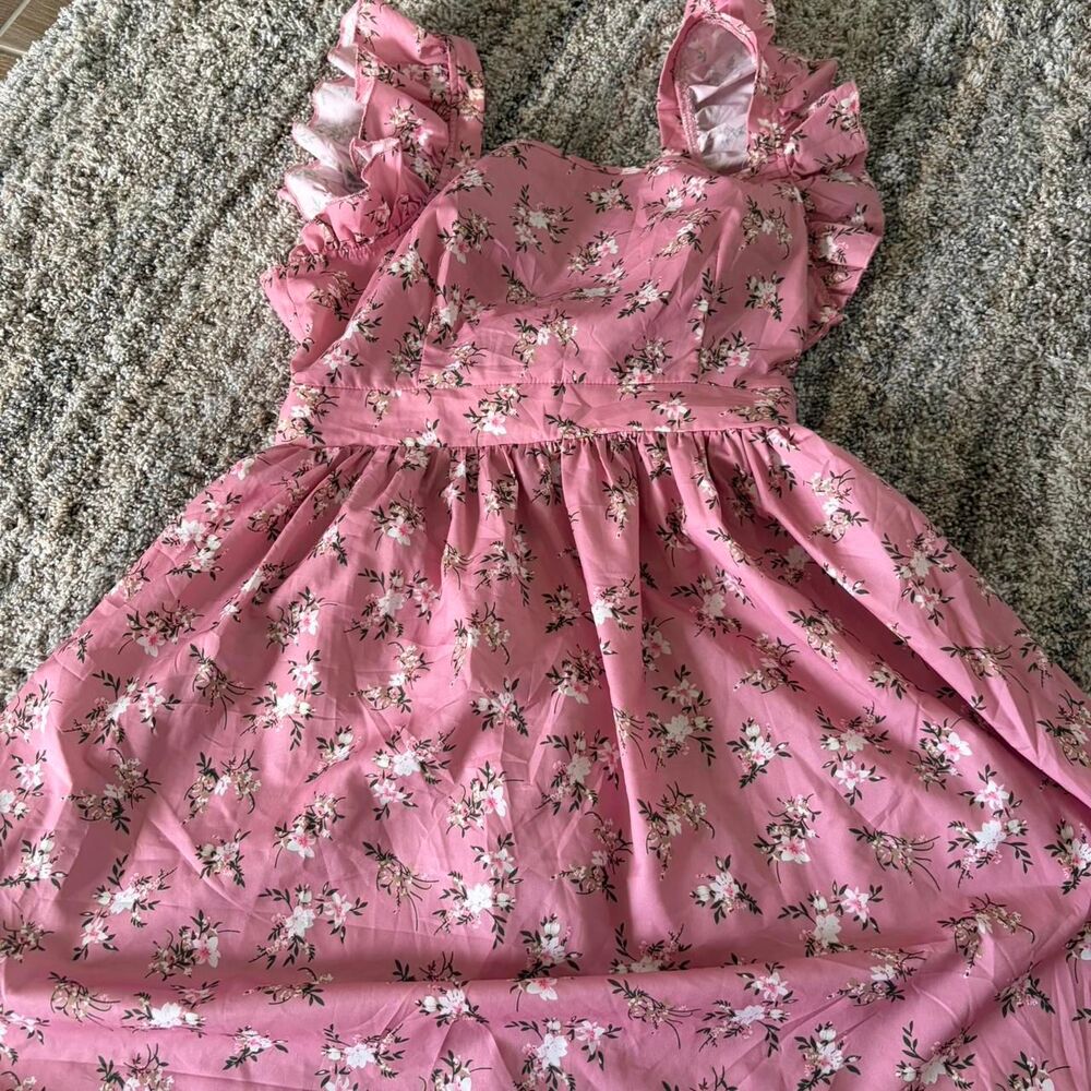 Shein Women's Pink Dress